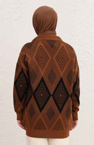 Braun Strickjacke 2030-03