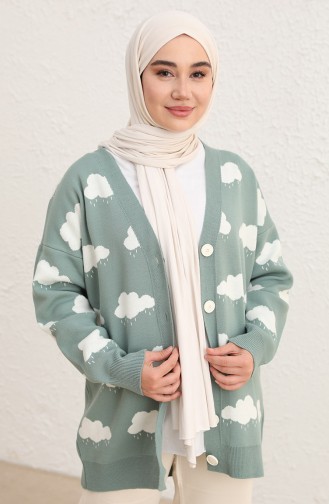 Mint Green Cardigans 2031-04