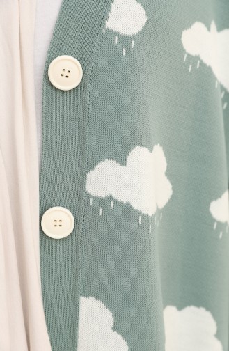 Mint Green Cardigans 2031-04