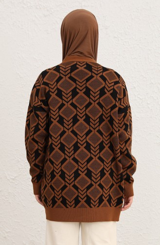 Braun Strickjacke 2032-02