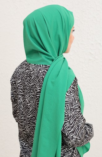 Luxery Vual Şal 1808-11 Benetton Yeşili