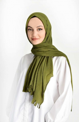 شال أخضر حشيشي 000013-17