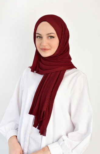 شال أحمر كلاريت 000013-04