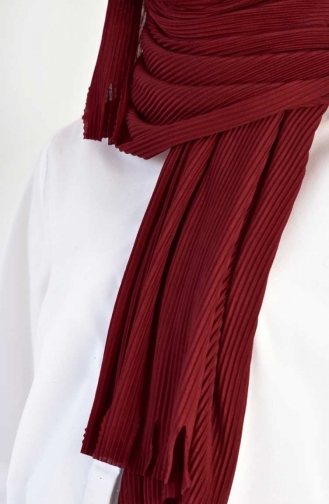 Claret Red Shawl 000013-04