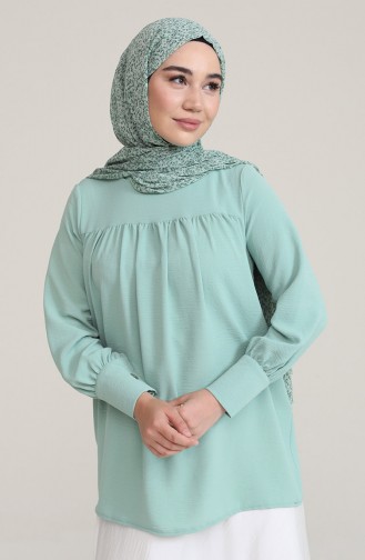 Blouse Vert noisette 445005.çağla