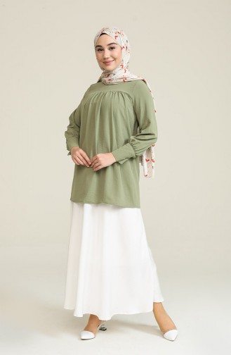 Khaki Blouse 445005.haki