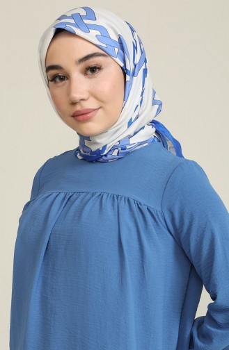 Indigo Blouse 445005.i̇ndigo