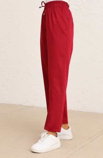 Claret red Broek 6102-15