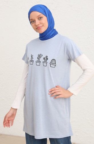 Ice Blue T-Shirt 8133-12