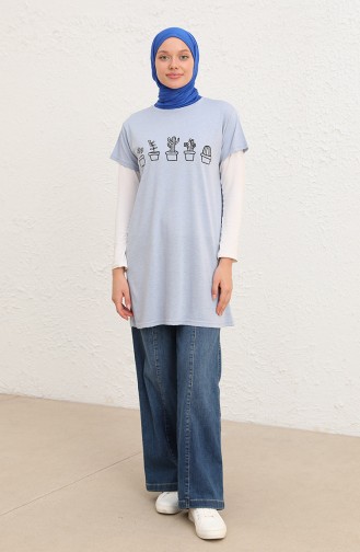 Ice Blue T-Shirt 8133-12