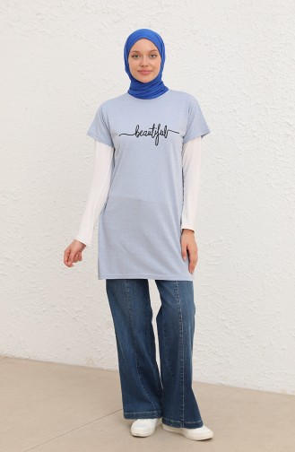 Ice Blue T-Shirt 8138-11