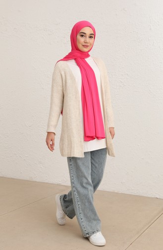 Creme Strickjacke 2002-02