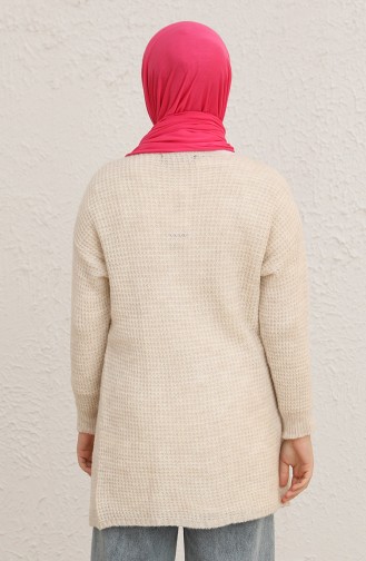 Creme Strickjacke 2002-02