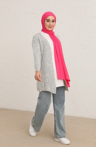 Grau Strickjacke 2002-04