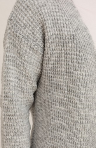 Grau Strickjacke 2002-04