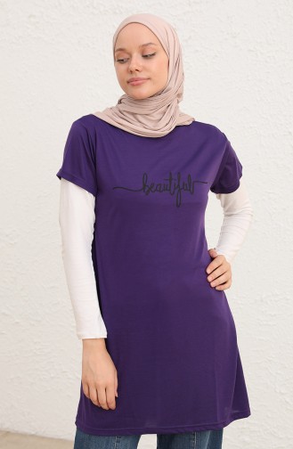 Lila T-Shirt 8138-02