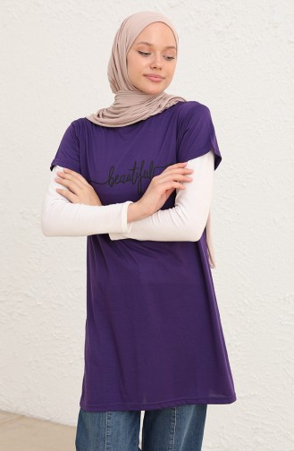 Purple T-Shirts 8138-02