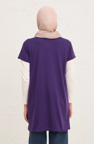 Lila T-Shirt 8138-02