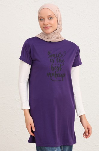 Lila T-Shirt 8139-02