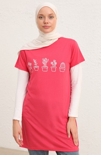 T-Shirt Rose 8133A-04