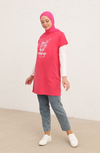 T-Shirt Rose 8139-01