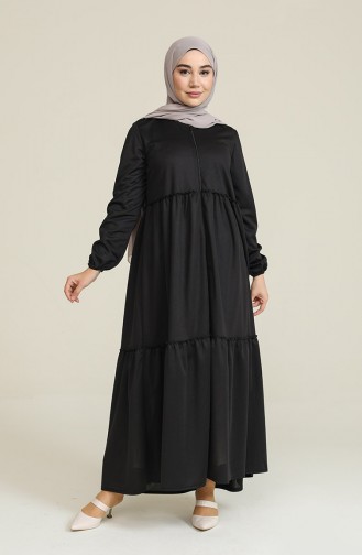 Black Abaya 1666-01