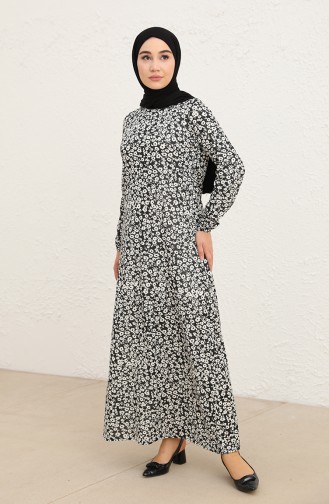 Robe Hijab Noir 1780-01