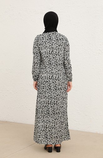 Robe Hijab Noir 1780-01