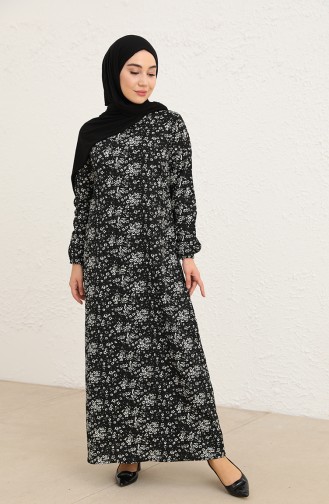 Black Hijab Dress 1781-01