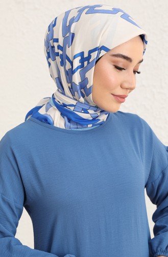 Indigo Hijab Dress 445102.i̇ndigo
