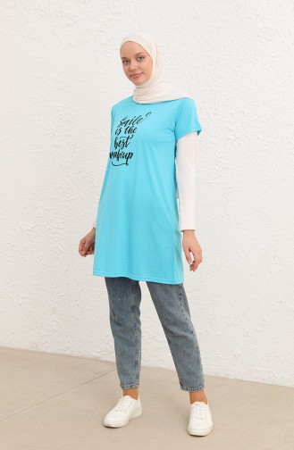 Turquoise T-Shirts 8139-05