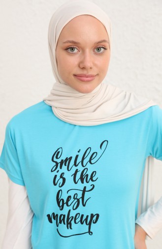 Turquoise T-Shirt 8139-05