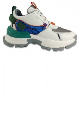 Guja 3173 22Ka Sneaker Günlük Bayan Spor Ayakkabı-Yeşil