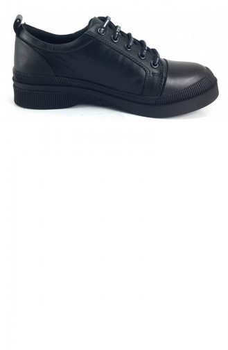 Black Casual Shoes 12370
