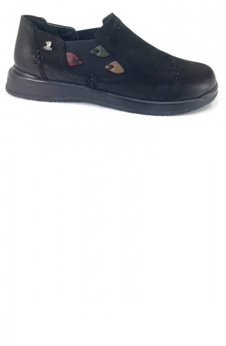 Black Casual Shoes 12403