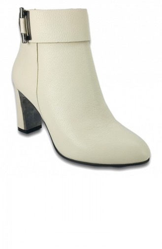 Beige Bot-bootie 12407