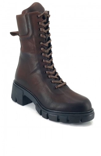 Bottes-Bottines Couleur Brun 12430