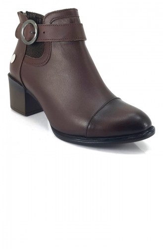 Bottes-Bottines Couleur Brun 12433