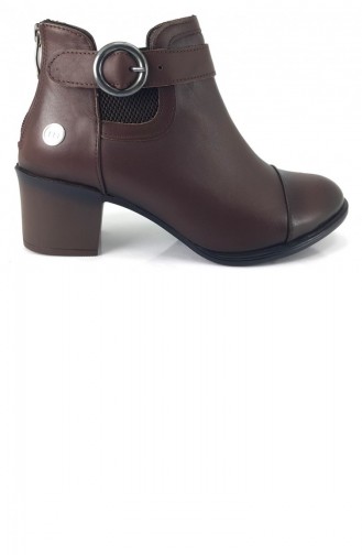 Bottes-Bottines Couleur Brun 12433