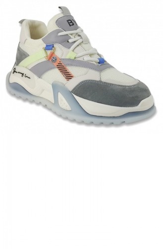 Gray Sneakers 12457