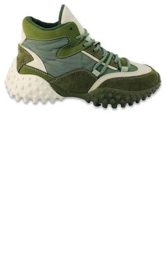Chaussures Baskets Vert 12463