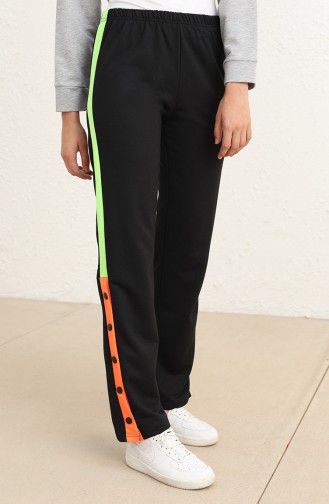 Pantalon Sport Noir 1717-01