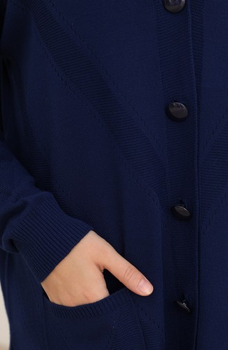 Navy Blue Cardigans 1018-006