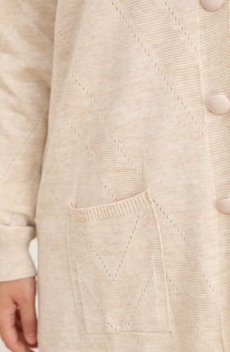 Beige Cardigans 1018-018