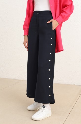 Navy Blue Pants 5102A-01