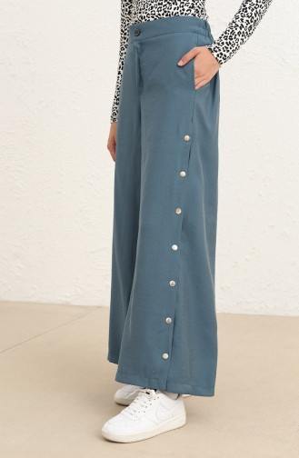 Pantalon Bleu menthe 5102-14