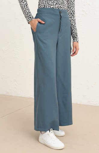 Pantalon Bleu menthe 5102-14