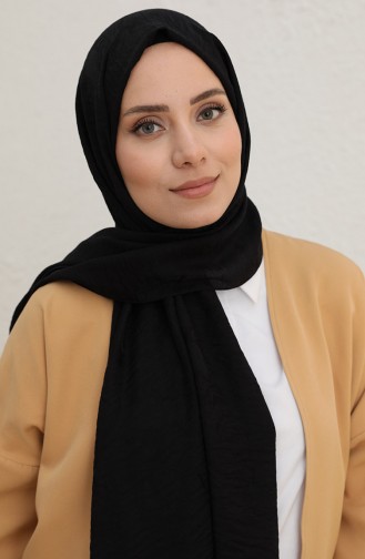 Siyah Belinda Şal 1144 01 Std