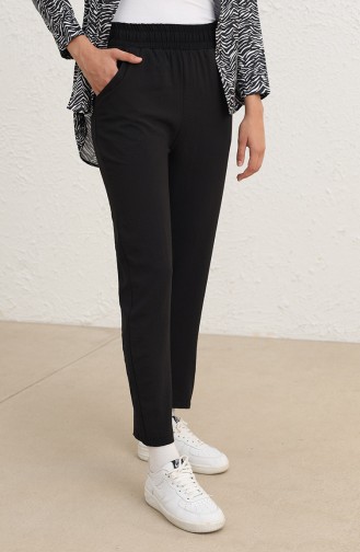 Pantalon Noir 1052-01