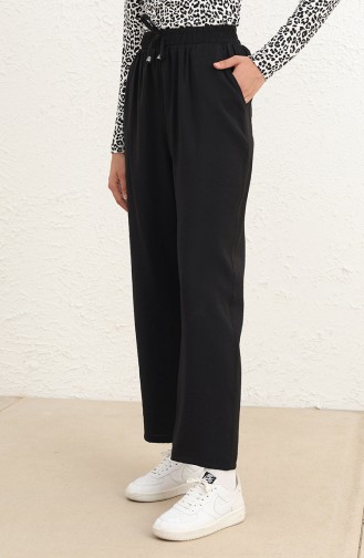 Pantalon Noir 6106B-01